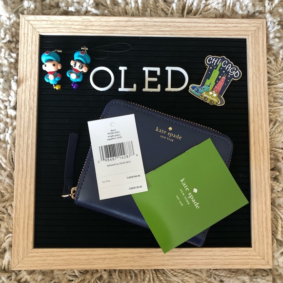 NWT {Kate Spade} Darci Wright Place Compact Wallet - Picture 5 of 5